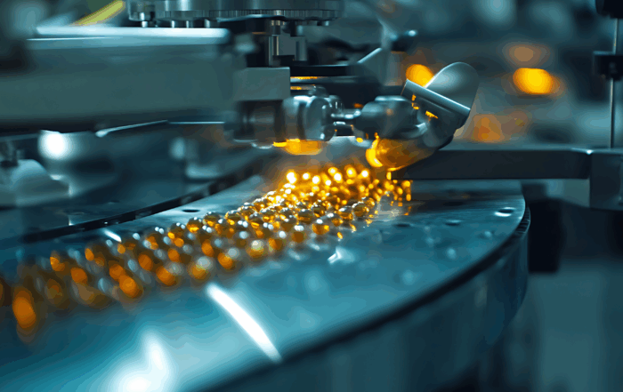 Zoomed in image of lab testing equipment.